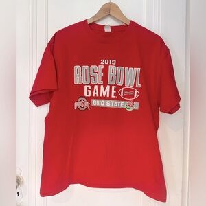 Men’s large Ohio State Buckeyes Football 2019 Rose Bowl tshirt